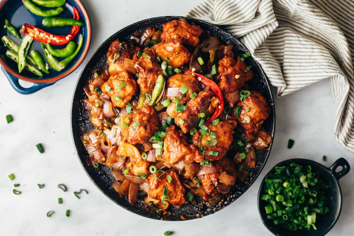 Chilli Chicken dry