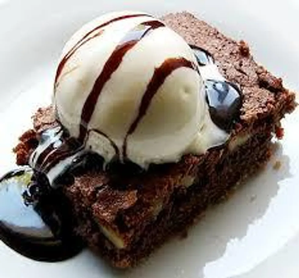 Chocolate Brownie With Ice Cream