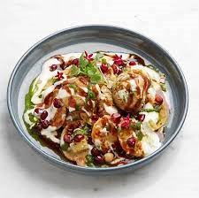 Chaat Papri with Dahi Bhalla